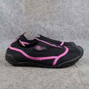 Champion Water Shoes Womens 5 6 Slip On Beach Swim Black Pink Flat Outdoor Sport